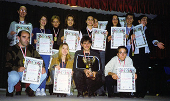 Alumnos del C.E.M. Alfonso X en el C.I. de Torrelavega